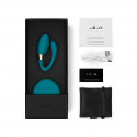 Вібратор для пар LELO Tiani Duo Ocean Blue, 2 мотори, пульт ДК — Просмотреть изображение 9