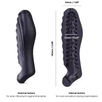 Насадка на член Manwan RYZER - Black Plum — Переглянути зображення 2