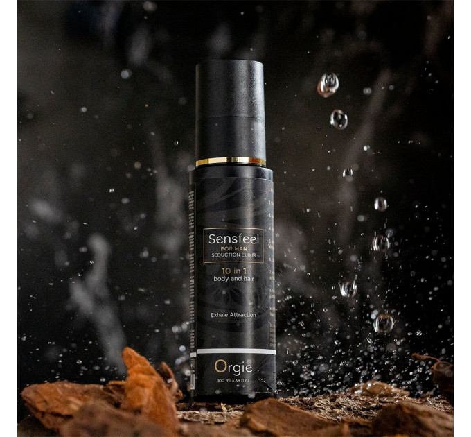 Лосьйон з феромонами для тіла та волосся Orgie – Sensfeel Seduction Elixir 10 in 1 for Man (100 мл)