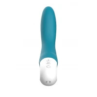 Вібратор точки G Liebe Bend It Rechargeable Ocean Blue, 10 режимів, дуже потужний, гнучкий стовбур — Переглянути зображення 7