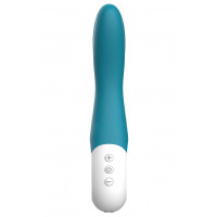 Вибратор точки G Liebe Bend It Rechargeable Ocean Blue, 10 режимов, очень мощный, гибкий ствол