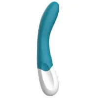 Вібратор точки G Liebe Bend It Rechargeable Ocean Blue, 10 режимів, дуже потужний, гнучкий стовбур — Переглянути зображення 1