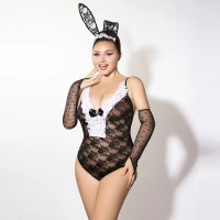 Еротичний костюм зайчика JSY P61101 Plus Size — Просмотреть изображение 1