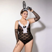 Еротичний костюм зайчика JSY P61101 Plus Size — Просмотреть изображение 4