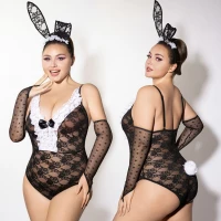 Еротичний костюм зайчика JSY P61101 Plus Size — Просмотреть изображение 6