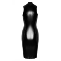Сукня Noir Handmade F337 Powerwetlook midi dress - S — Переглянути зображення 9