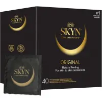Безлатексні преміум-презервативи SKYN Original 40 шт — Переглянути зображення 1
