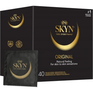 Безлатексні преміум-презервативи SKYN Original 40 шт
