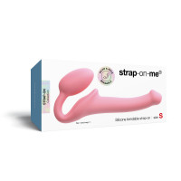 Безремінний страпон Strap-On-Me Rose S, повністю регульований, діаметр 2,7 см — Переглянути зображення 7