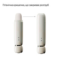 Вакуумный клиторальный стимулятор Zalo Lia Floral White, 3 насадки, 3 режима, разная интенсивность — Просмотреть изображение 6