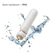 Вакуумный клиторальный стимулятор Zalo Lia Floral White, 3 насадки, 3 режима, разная интенсивность — Просмотреть изображение 7