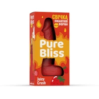 Ароматна свічка пікантної форми Pure Bliss Red Juicy Crush (Ягідний вибух) 15 см — Просмотреть изображение 6