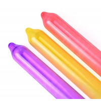 Презервативи Holographic Recare Fruit Flavour Condoms 12 шт, аромати: м'ята, банан, полуниця