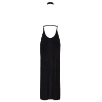 Сукня Noir Handmade F372 Onyx Twin-slit Long dress M — Просмотреть изображение 7