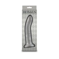 Дилдо NS Novelties Royals - 7&quot; Charlie - Metallic Champagne — Переглянути зображення 3