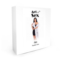 Боа з пір’я Art of Sex, довжина 2 метри, колір білий — Переглянути зображення 3