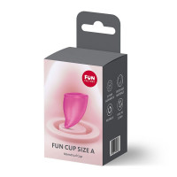 Менструальна чаша Fun Factory FUN CUP SIZE A Magenta (м'яте паковання!!!) — Переглянути зображення 6