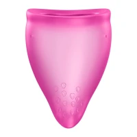 Менструальна чаша Fun Factory FUN CUP SIZE A Magenta (м'яте паковання!!!) — Переглянути зображення 1