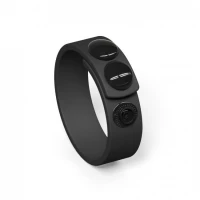 Регульоване ерекційне кільце на кнопках Love To Love HERO RING - BLACK ONYX — Переглянути зображення 1