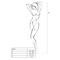 Распродажа!!! Бодистокинг Passion BS022 white, комбинезон