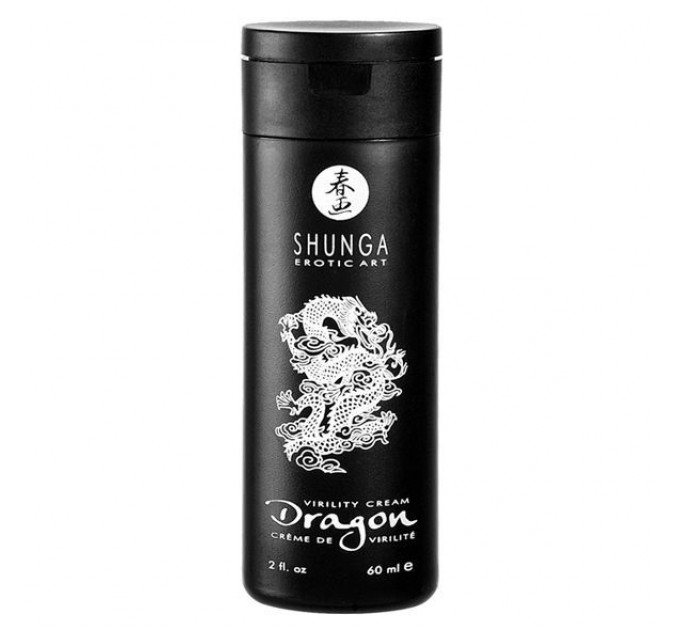 Стимулювальний крем для пар Shunga Dragon Cream (60 мл), ефект тепло-холод та поколювання