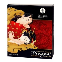 Стимулювальний крем для пар Shunga Dragon Cream (60 мл), ефект тепло-холод та поколювання — Переглянути зображення 2
