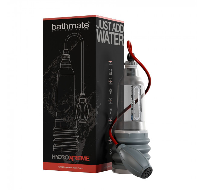 Гідропомпа Bathmate HydroXtreme 7 Wide Boy для члена довжиною від 12,5 до 18 см, діаметр до 5,5 см