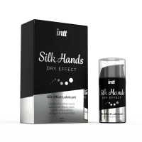 Ультрагуста силіконова змазка Intt Silk Hands (15 мл) з матовим ефектом, шовковистий ефект — Переглянути зображення 1