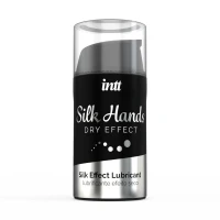 Ультрагуста силіконова змазка Intt Silk Hands (15 мл) з матовим ефектом, шовковистий ефект — Переглянути зображення 2