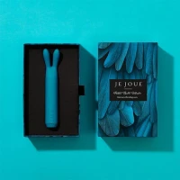 Вібратор з вушками Je Joue - Rabbit Bullet Vibrator Teal, глибока вібрація — Переглянути зображення 3
