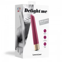 Потужний мінівібратор Love To Love Delight Me Prune з м'яким кінчиком, 16 режимів роботи — Просмотреть изображение 5