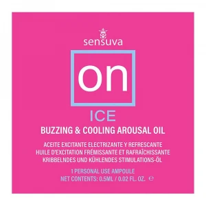 Пробник збуджувальної олії Sensuva – ON Arousal Oil for Her Ice (0,3 мл)