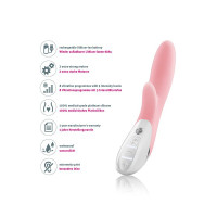 Вибратор-кролик Mystim Danny Divido Candy Rose с глубокой вибрацией, 2 мотора — Просмотреть изображение 7