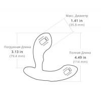 Смарт массажер простаты Lovense Edge с регулировкой угла воздействия