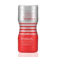 Мастурбатор Tenga Dual Sensation Cup двосторонній, із двома незалежними каналами — Переглянути зображення 1