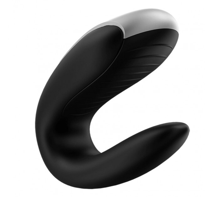 Смартвібратор для пар Satisfyer Double Fun (Black) з пультом ДК