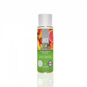 Змазка на водній основі JO H2O — Tropical Passion (60 мл) без цукру, рослинний гліцерин