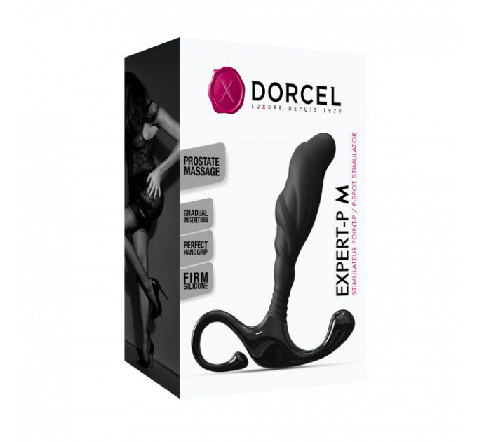 Ручний ергономічний масажер простати Dorcel Expert P size M