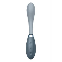 Вібратор Satisfyer G-Spot Flex 3 Grey, гнучкий стовбур із фіксацією положення — Переглянути зображення 3