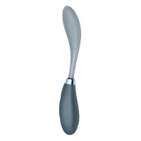 Вібратор Satisfyer G-Spot Flex 3 Grey, гнучкий стовбур із фіксацією положення — Переглянути зображення 2