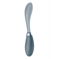 Вібратор Satisfyer G-Spot Flex 3 Grey, гнучкий стовбур із фіксацією положення — Переглянути зображення 4