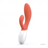 Вібратор-кролик LELO Ina 3 Coral, 10 режимів вібрації, потужний мотор — Переглянути зображення 1