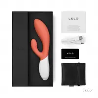 Вібратор-кролик LELO Ina 3 Coral, 10 режимів вібрації, потужний мотор — Переглянути зображення 2
