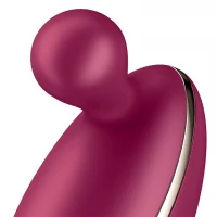 Вібратор для зовнішньої стимуляції Satisfyer Spot On 1 Berry, гнучкий відросток — Переглянути зображення 4