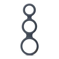 Потрійне ерекційне кільце Boners Triple Ring, діаметр 2,6; 3,3 та 3,8 см — Переглянути зображення 1