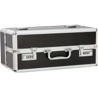 Великий кейс для зберігання секс-іграшок BMS Factory Large Lokable Vibrator Case Black,кодовий замок — Переглянути зображення 2