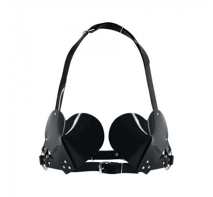 Ліф Серце Feral Feelings - Hearts Bra Black