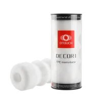 Мастурбатор Otouch DECOR 1-B, ефект всмоктування, пружні пірамідки — Переглянути зображення 6