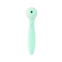 Вакуумний стимулятор з вібратором KISSTOY Polly Max Cyan — Просмотреть изображение 1