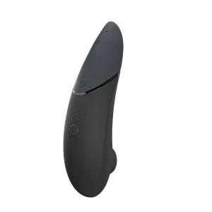 Вакуумний кліторальний стимулятор Womanizer Next Black, 3D Pleasure Air, 14 рівнів інтенсивності